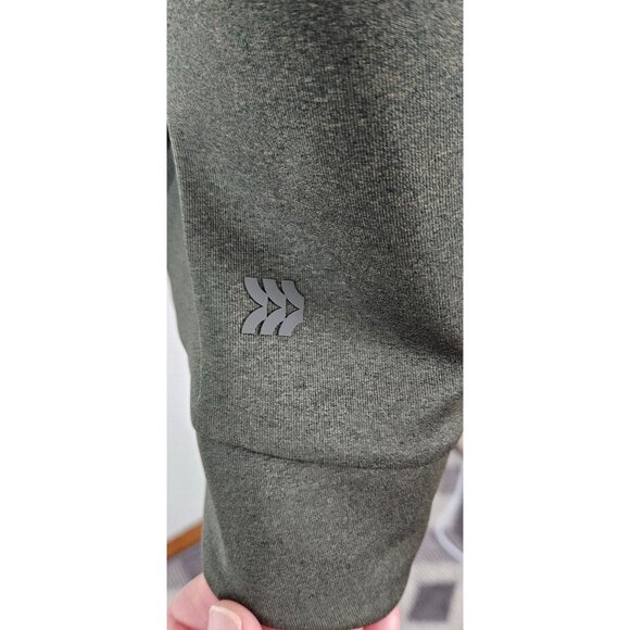 All In Motion Olive Green Full-Zip Hoodie Mens Jacket Size L Soft Comfortable - Picture 5 of 10